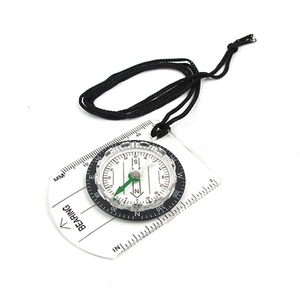 <span class=keywords><strong>Boussole</strong></span> portable <span class=keywords><strong>en</strong></span> plastique pour camping et randonnée <span class=keywords><strong>en</strong></span> extérieur, kit d'outils de voyage avec échelle proportionnelle - Product Image 4