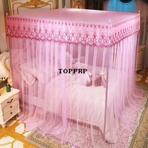 Mosquitero Familiar de 1.5m, 1.8m, 2m, Autoensamblable, Tipo Palacio, con Tres Puertas Abatibles - Product Image 6