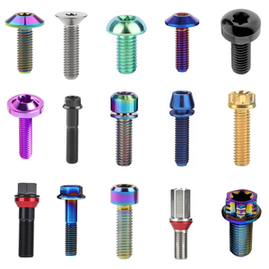 M5 M6 M8 M10 hợp kim titan CNC vít mặt bích đầu Hex Torx cho xe đạp xe máy xe ô tô sửa đổi kẽm mạ kết thúc - Product Image 2