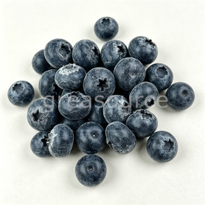 Baies artificielles en PVC givré, imitation myrtille, avec fleur blanche naturelle, pour décoration de desserts DIY et présentation en salon de thé. - Product Image 6