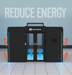 Ningbo Lepin Hot Bán Chuyên Nghiệp Lạnh/Hot Lối đi Ngăn chặn Giải Pháp Phòng Tương Thích Máy Chủ Kệ Trung Tâm Dữ Liệu Container - Product Image 5