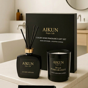 AIKUN Luxury <b>Reed</b> <b>Diffuser</b> 500ml Scentchips Home Fragrance Citrus Lavender Cedarwood Scented Candle <b>Reed</b> <b>Diffuser</b> - Product Image 1