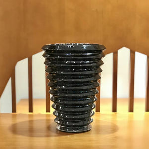 Jarrón de Cristal Baccarat Decorativo de Lujo Moderno para Mesa de Salón, Botella Transparente de Primera Calidad, Jarrón Redondo Mediano para Bodas - Product Image 1