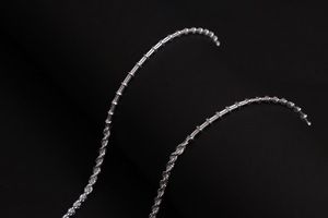 สร้อยคอเงินแท้ 64% พรีเมียม ดีไซน์ชุบโรเดียม SATVA SILVER สำหรับทุกเพศ - Product Image 4