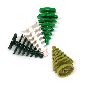 Delo đồ chơi (6 màu) Khối xây dựng bằng nhựa cây gạch, cây thông 2*2*4 nhỏ 2x2x4 (số 2435) - Product Image 6