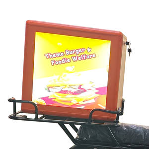 Caixa de Luz LED para Publicidade, Tela LED para Baú de Moto com Trava e Chave para Entrega de Alimentos ou Pacotes, Caixa de Projeção - Product Image 5