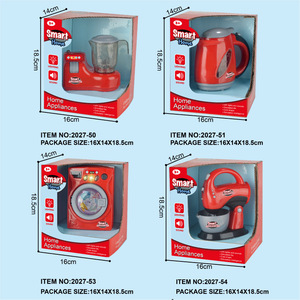 Juglow Juego <span class=keywords><strong>de</strong></span> Electrodomésticos Simulados para Niños, <span class=keywords><strong>Lavadora</strong></span> con Luz, Aspiradora, Juguetes Educativos <span class=keywords><strong>de</strong></span> Cocina - Product Image 4