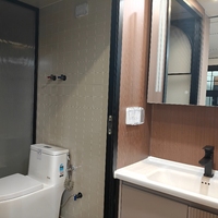 Maison mobile modulaire de luxe extensible de 20 et 40 pieds, 2 à 3 chambres, en panneaux sandwich, pour hôtels et villas