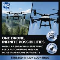 Drone agricole de pulvérisation à charge lourde pour la protection des cultures