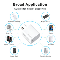 Chargeur mural rapide Merryking 30W avec certification PD 3.0, prise AR, chargeur rapide 30W PD Type-C pour ordinateur portable et téléphone portable