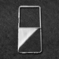 Coque de téléphone transparente pour Galaxy Z Flip 8 7 6, coque de téléphone mobile transparente pliable pour Samsung Z Flip7 Flip8