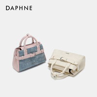 Sacs à main de luxe gaufrés pour femmes, mini sac fourre-tout à boucle de ceinture, sac à main à poignée supérieure, sac bandoulière pour femme avec sangle détachable