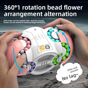 Mini Cubo Giratorio 3D de Plástico para Dedos, Juguete Antiestrés Divertido de Ocho Caras, Rompecabezas Educativo Espacial 8x8x8 - Product Image 4