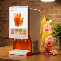 Distributeur de Boissons Froides Multi-Goûts ODM Personnalisé pour Cafés et Restaurants – Machine à Jus Froid à 4 Saveurs pour Vente en Gros