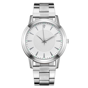 Stainless Steel Quartz Wristwatch for Women Men Business Casual 40mm Dial Diameter Golden Case Alloy Coin Silver Couple Gift - Product Image 4