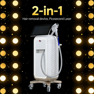 Máquina de Depilación Láser con Certificación CE, Máquina Láser Fraccional Híbrida para Depilación y Rejuvenecimiento de la Piel, Portátil - Product Image 3