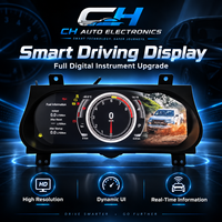 Untuk Toyota Hilux 2016-2024 LCD Cluster Instrumen Dashboard Speedometer 12,3 Inci Upgrade Plug and Play Pengganti