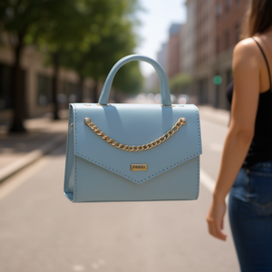 Bolso Bandolera Belisa Fana Azul 21x12x6 cm de Nailon, Estilo Moderno, con una Sola Correa, para Mujer - Product Image 2