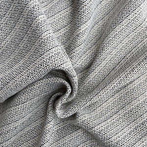 نسيج هندسي فاخر ستائر تعتيم وستائر ستائر ريدو دو ميزون أنيقة باللون الأسود - Product Image 4