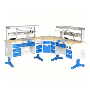 Équipements dentaires personnalisés approuvés CE, banc <span class=keywords><strong>de</strong></span> <span class=keywords><strong>laboratoire</strong></span> dentaire, poste <span class=keywords><strong>de</strong></span> travail dentaire - Product Image 1
