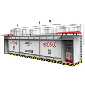 21000L containerized above ground bulk fuel storage tank for petrol