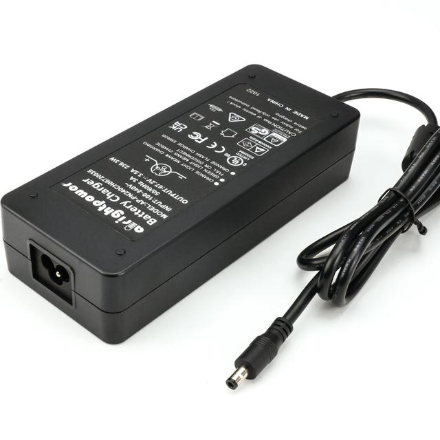 High Quality 12.6V 12A Adaptive Li-Ion Battery Charger Safety Certified for 60V Electronic Vehicles Car Charger Function