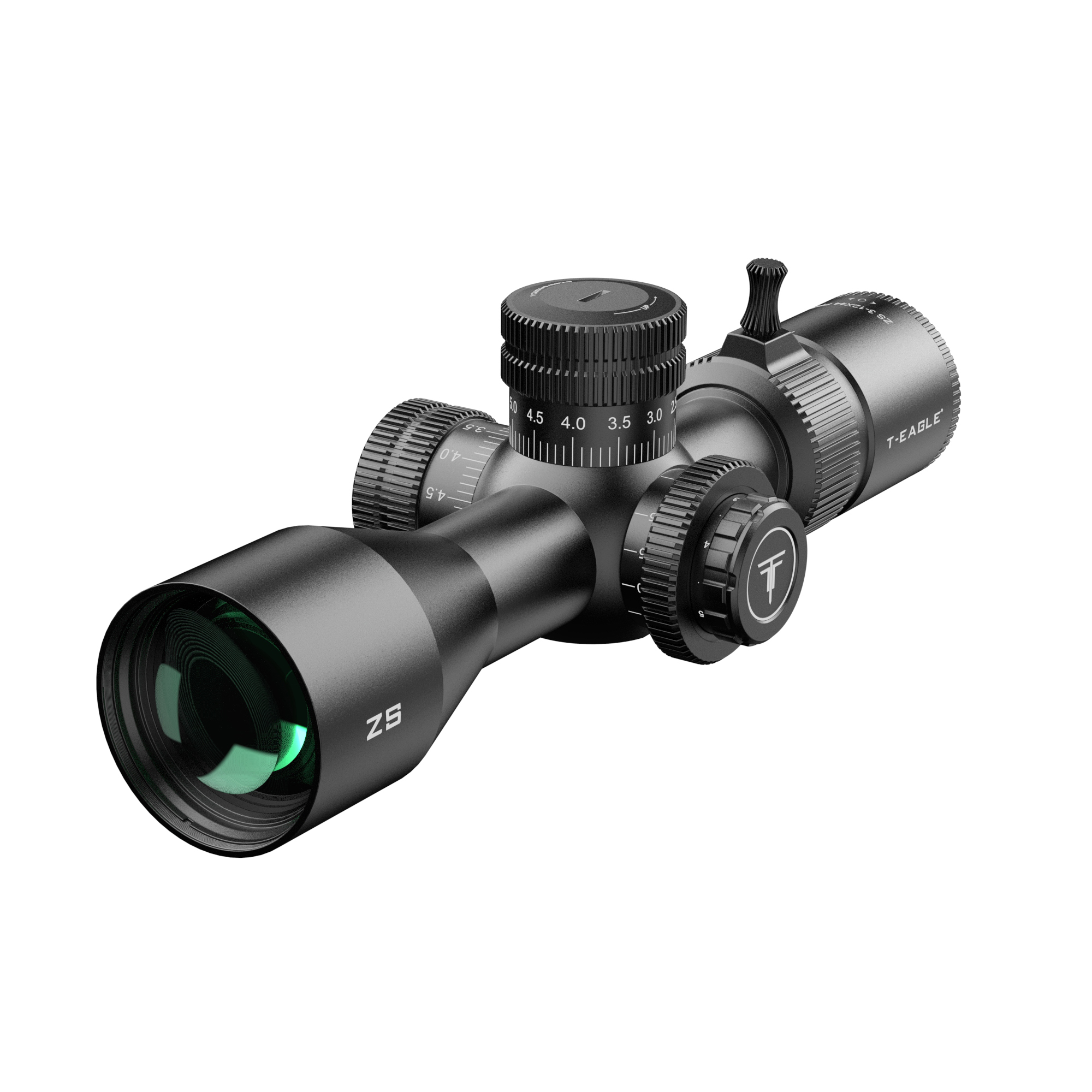T-Eagle ZS 3-12x44 FFP IR Tactical Scope - Shockproof, Waterproof