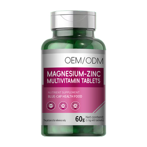 Tablet <span class=keywords><strong>Vitamin</strong></span> kompleks seng Magnesium merek pribadi 60 tablet suplemen nutrisi OEM kustomisasi - Product Image 1