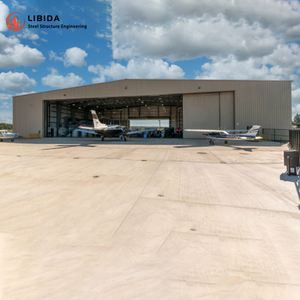 Costruzione di Hangar in Acciaio a Campata Libera per Stoccaggio di Aerei Aziendali e Flotte - Product Image 5