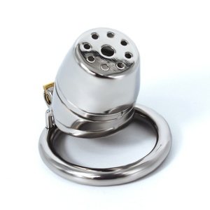 Hot Sale square Shaped Short Male Chastity Cage Sex Toy <b>Erotic</b> Cock Cage Body Control Abstinence Penis Lock for Men - Product Image 6