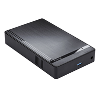 ShuoLe Case per HDD ad Alta Velocità USB 3.0 2.5/3.5 Pollici SATA, Enclosure Esterno per Disco Rigido per HDD da 2.5" e 3.5"