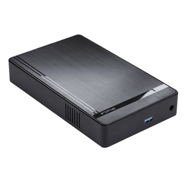 ShuoLe High Speed HDD case USB 3.0 2.5/3.5inch SATA HDD Enclosure External Hard Disk Drive Case for 2.5" 3.5" HDD