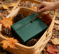 Boîte d'expédition en carton ondulé avec bande détachable, impression couleur personnalisée de luxe, faible MOQ, emballage haut de gamme pour vêtements, cosmétiques, parfums, cadeaux