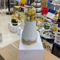 Cafetière Arabe en Gros Nouveau Design, Bouilloire en Acier Inoxydable Chauffable, Théière Personnalisée, Thermos Style Moyen-Orient, Pot Dallah