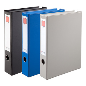 Comix A1297 <b>File</b> Case <b>A4</b> 55mm Black PVC Office Organizer - Product Image 5