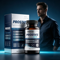 Capsules nutritionnelles pour la prostate à pleine puissance, personnalisées par l'OEM, complément à base de plantes pour la santé quotidienne de la prostate chez l'homme