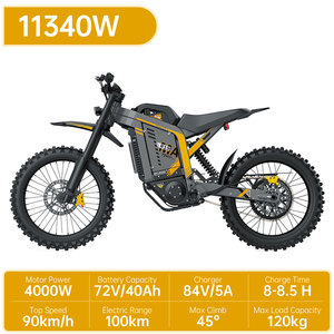 R19 Max Moto Elettrica Vintage ad Alta Velocità per Fuoristrada, Motore 11000W, Batteria 72V 40AH, 90Km/h, Bici Elettrica per Fuoristrada - Product Image 1