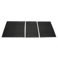 Vantwo Cache-coffre en fibre de carbone préimprégnée 3 pièces/kit, garniture intérieure autocollante brillante/mate pour Tesla Model Y Juniper 2025+