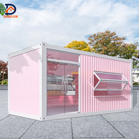 Maison de luxe pliable de 20 pieds avec 3 chambres et salle de bain Conteneur extensible de 40 pieds pour villa de luxe