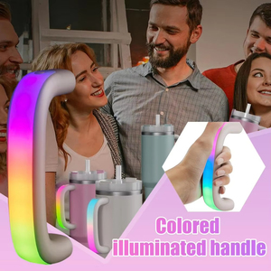 Asa de Plástico con Luces LED de Colores para Vasos, 6 Colores Disponibles, Mejora la Visibilidad Nocturna - Product Image 5