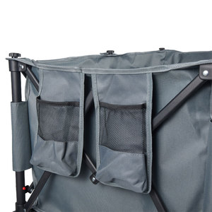 Chariot de sport portable pour enfants, shopping, camping, chariot de plage à 4 roues avec auvent - Product Image 4