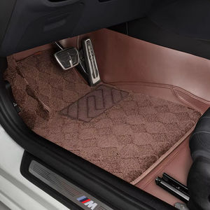 Juego de Alfombrillas de Coche de 3 Piezas para Audi A6, Estilo Deportivo de Lujo, para Todas las Estaciones, 10 mm de Grosor, Material de Nailon PP PET - Product Image 1