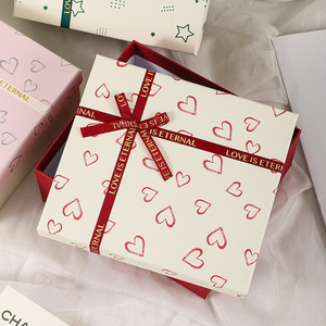Caja de Regalo Explosiva y Exquisita, Caja de Papel con Estampado en Caliente, Caja de Papel con Lazo, Venta al por Mayor de Cajas de Papel con Diseño de Amor - Product Image 3