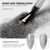 CHAORY NAIL marque propre mode nouveau gel de fourrure professionnel vernis couche de finition gel de fourrure de verre mat