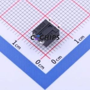 TS-1095PS-A3B2-C3D2 Tactile Switch SMD-4P,6x6mm Switch Single Pole Single Throw Round Button 1.8N Vertical Mount - Product Image 2