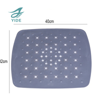 Tapis de lavabo carrés en PVC personnalisés YIDE pour évier de cuisine/lavabo, durables, vente en gros