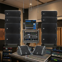 Système de sonorisation Line Array passif double 10 pouces LS3(4+4+2) série LA 700W/500W XLR/Speakon, garantie 3 ans, boîtier en bois, polyvalent