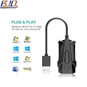 Nueva <span class=keywords><strong>tarjeta</strong></span> <span class=keywords><strong>de</strong></span> sonido <span class=keywords><strong>de</strong></span> <span class=keywords><strong>audio</strong></span> estéreo externo USB 2,0 HD con cable para <span class=keywords><strong>computadora</strong></span> portátil PS4 Raspberry Pi en stock - Product Image 2