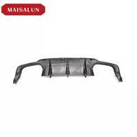 Pièce d'auto W204 C63 Diffuseur arrière en fibre de carbone pour Mercedes Benz Classe C W204 Pièce de voiture