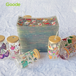 Goode Factory - Vasos de PET de 16 oz al por Mayor, Envoltorios para Vasos, Impermeables, Duraderos, Lavables, con Dibujos Animados de <span class=keywords><strong>Navidad</strong></span>, <span class=keywords><strong>Mickey</strong></span>, Ecológicos, con Protección UV - Product Image 4